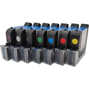 Cartuccia d'Inchiostro Eco-Solvente da 42ml per Stampante TIJ 2.5 con Testina <span class=keywords><strong>HP</strong></span>, 15 Ppm, Asciugatura Rapida per Stampa su Legno, Plastica, Carta e Metallo - Product Image 4