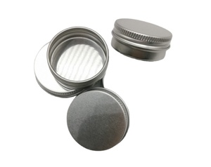 Barattolo in Alluminio <span class=keywords><strong>Nero</strong></span> <span class=keywords><strong>Opaco</strong></span> 30g 60g 100g, Contenitori in Alluminio per Creme e Candele Profumate - Product Image 2