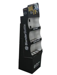 Напольный картонный стенд для рекламы товаров в розничной торговле, POP-дисплей - Product Image 1