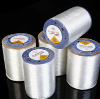 Fil élastique en gros pour fabricants, fil élastique en cristal pour la fabrication de bijoux, 0,5 mm, 1 mm, ligne de cristal pour la création de bijoux