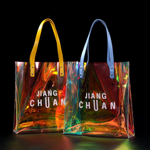 Großhandel Wasserdichte Damen Gesteppte Große Luxus Designer Anpassbare PVC TUP Reißverschluss Tragbare Handtasche - Product Image 2