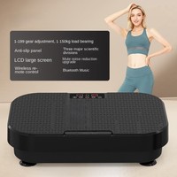 Plaque vibrante verticale OEM WK26299, machine de fitness en ABS, capacité de charge 150 kg, 1 à 99 niveaux de vitesse, écologique et portable