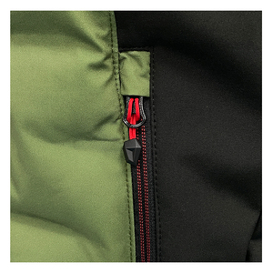 Scaldabagno invernale da uomo all'aperto gilet gonfio nero - Product Image 6