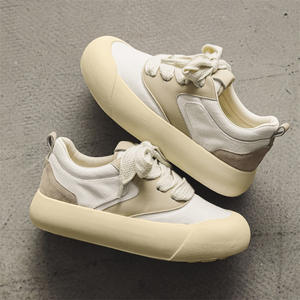 Chaussures tendance en toile, baskets blanches pour hommes augmentant la taille, pour couples, chaussures polyvalentes et décontractées, chaussures d'entraînement pour hommes - Product Image 6