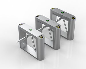 Tornello a Tre Bracci in Acciaio Inox 304 per Esterni, con Sistema di Accesso RFID, Nuova Generazione con Protezione IP66 - Product Image 1