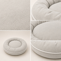 Canapé-lit orthopédique moderne et écologique pour chiens, chats et petits animaux, avec mousse à mémoire de forme auto-ajustable et boîte de protection amovible pour chat