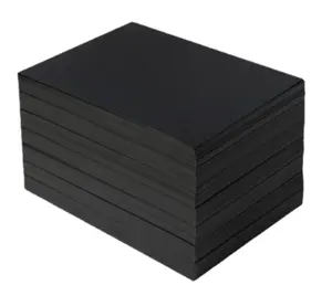 Cost-effective Black Cardboard 787*1092mm Wood Pulp Black Board Black Paper for Clothing Tags Printing