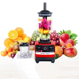 Nieuwe Zilveren Crest, Blender 2L 3000 W Grote Krachtige Smoothies Grote Commerciële Blender