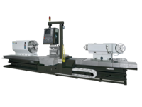 Torno CNC Horizontal de Cama Plana de Alta Resistencia DONGS con Control GSK, Husillo Único y Gran Diámetro