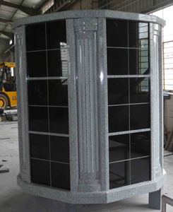Assembled Traditional American Black Granite 72 niches columbarium with 1 Year Warranty for Cemetery - Product Image 5