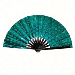 <b>Large</b> Holographic Rave Hand <b>Fans</b> for Women Bamboo <b>Fan</b> <b>Large</b> Folding for Festivals Pride Decorative Holding <b>Fans</b> - Product Image 6