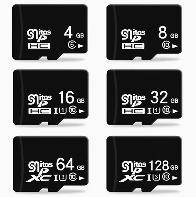 High-Speed 64GB Memory Card for Cameras Monitoring Class 10 TF 128GB for TF Card 32GB Plastic Material DVR GPS MP3 Phone
