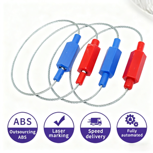 HS-CS3003 सुरक्षा केबल सील लॉक प्रति कॉन्टोरी इलेक्ट्रॉन सुरक्षा केबल सील लॉक इलेक्ट्रिक वायर मीटर सील - Product Image 6