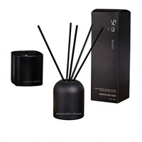 Non-flame Aromatherapy Essential Oil Diffuser Indoor Fragrance Reed Sticks Decoration air Freshener Deodorizing Glass 120-180