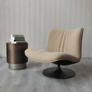 Sillón Individual de Diseño Minimalista Italiano <span class=keywords><strong>Marilyn</strong></span>, Tela Lijada, Moderno, para Sala de Estar, Sillón Tipo Pico de Pato para Dormitorio - Product Image 3