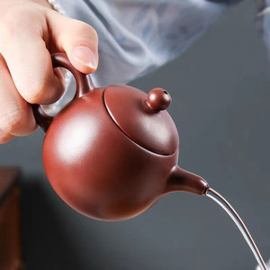 Panic buyinfg Chinese Chaozhou กาน้ำชากังฟูสีม่วงชื่อหม้อไข่มังกร - Product Image 2