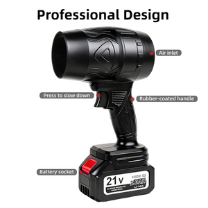 <span class=keywords><strong>Souffleur</strong></span> d'air sans fil industriel 21V <span class=keywords><strong>à</strong></span> <span class=keywords><strong>batterie</strong></span> lithium pour le lavage de voitures, les gonflables et l'élimination des feuilles et de la poussière - Product Image 4