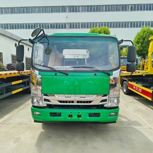 ISUZU 4Ton Hydraulic <b>Flatbed</b> Wrecker Towing <b>Truck</b> 4x2 Road Recovery <b>Truck</b> for Sale - Product Image 3
