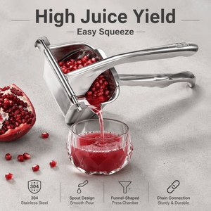 Presse-agrumes manuel en acier inoxydable 304 pour oranges, citrons et citrons verts, pour jus frais, machine à presser les fruits pour la maison - Product Image 4