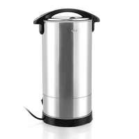 Bouilloire électrique en acier inoxydable RAF R.7337, 1500W, grande capacité 16,5L, distributeur d'eau chaude avec contrôle de la température