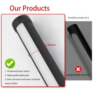 Lámpara de <span class=keywords><strong>pared</strong></span> inalámbrica, candelabro de <span class=keywords><strong>pared</strong></span> recargable, decoración de tira larga, lámpara de <span class=keywords><strong>pared</strong></span>, accesorios de iluminación, baterí<span class=keywords><strong>a</strong></span> interna de Control remoto - Product Image 2