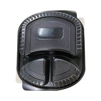 Conteneur alimentaire jetable écologique en PP de 1000 ml, boîte à lunch thermoformée avec couvercle transparent