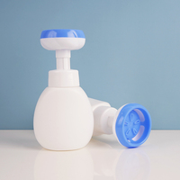 300ml en plastique fleur mousse Lotion distributeur pompe mousse bouteille fleur forme liquide savon corps lavage des mains pompe bouteille