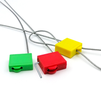 Muestras Gratis, Sello de Seguridad para Cables de 1.8mm, ABS, a Prueba de Manipulaciones, Certificado ISO 17712, Opciones de Color Personalizadas, Impresión Láser