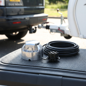 Adaptateur de <span class=keywords><strong>prise</strong></span> de <span class=keywords><strong>remorque</strong></span> à <span class=keywords><strong>7</strong></span> <span class=keywords><strong>broches</strong></span> <span class=keywords><strong>12V</strong></span> en cuivre et aluminium pour remorquage de caravane PVC - Product Image 4