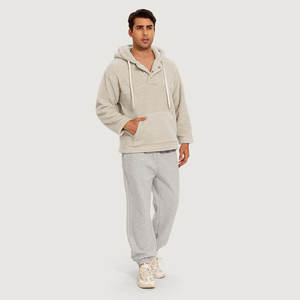 Veste <span class=keywords><strong>polaire</strong></span> <span class=keywords><strong>Sherpa</strong></span> réversible de haute qualité à logo personnalisé unisexe 100% polyester doux <span class=keywords><strong>1</strong></span>/<span class=keywords><strong>2</strong></span> <span class=keywords><strong>sweat</strong></span> <span class=keywords><strong>polaire</strong></span> <span class=keywords><strong>Sherpa</strong></span> zippé pour homme - Product Image 4