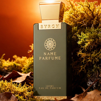 Botol Parfum Mewah Merek Byron Grosir Produsen Logo Kustom 100ml Pompa Kaca Semprot Cetak Sablon