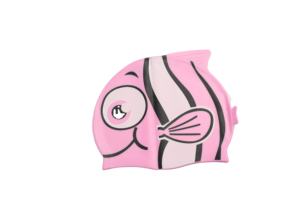 <span class=keywords><strong>Gorro</strong></span> de natación de silicona con peces payaso de dibujos animados para niños, <span class=keywords><strong>gorro</strong></span> de <span class=keywords><strong>piscina</strong></span> impermeable, gorros de natación personalizados para niños, venta al por mayor - Product Image 2