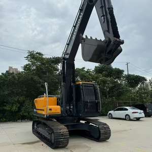 Pelle sur chenilles Hyundai 220lc-9s d'occasion de haute qualité, poids en fonctionnement de 22 tonnes, avec roulement à engrenages à noyau, composants PLC en vente - Product Image 1