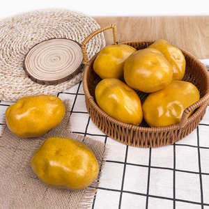 Nouvelle Décoration de Pomme de Terre Artificielle Réaliste en Mousse Plastique, Fausse Légume pour la Maison, la Cuisine, les Fêtes, Halloween, le Nouvel An Chinois - Product Image 2