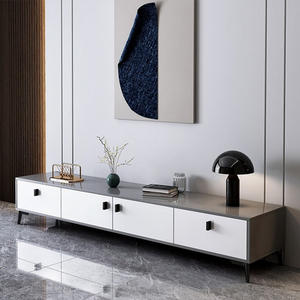 Soporte de TV LED con estilo y duradero, muebles convertibles ajustables para el hogar, oficina, apartamento, taller, Panel de diseño moderno, sala de estar - Product Image 6