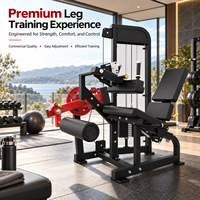 Machine de musculation à charge de plaques avec cadre en acier de qualité supérieure et pile de poids sélectionnable pour l'entraînement musculaire en salle de sport