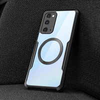 Fundas Transparentes Delgadas para Samsung Galaxy Note 20 Plus, Funda Magnética Antiamarillamiento para Samsung Note 10 9 8 Pro Lite
