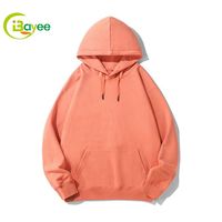 Hoodies unisexes surdimensionnés en coton 100% 300gsm, style décontracté pour homme, en tissu French Terry, avec une énorme réduction.