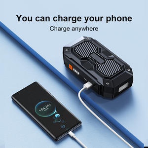 Alimentation Électrique de Secours 6000mAh Démarreur Portable Outil d'Urgence pour Voiture Chargeur de Batterie de Voiture Avec Power Bank et LED - Product Image 4