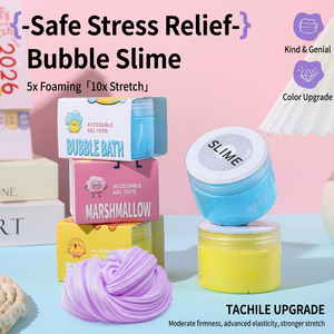 Pinch Fun Pâte à modeler au beurre pour enfants, jouet anti-stress DIY, ensemble de pâte à modeler, Pâte Space Ramen - Product Image 1
