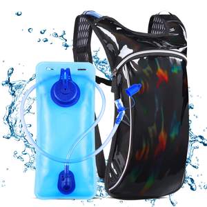 Sac à dos d'hydratation avec vessie d'hydratation 2L sac d'<span class=keywords><strong>eau</strong></span> d'isolation léger pour Festivals Raves randonnée sac d'escalade - Product Image 5