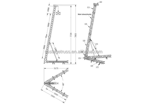 Nhôm dòng mảng giàn đứng nâng tháp cho loa - Product Image 4