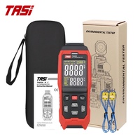 Thermomètre à thermocouple monocanal TASI TA612A - Mesure des températures extrêmes, précision, stockage de données USB en plastique