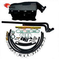 Collecteur d'admission en aluminium CNC pour moteur BMW B48 20i 330i 530i X3 X4 F30 G20 G30 G01 – Amélioration à montage direct