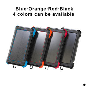 Wasserdichte Solarbatterie-Power bank für den Außenbereich mit <span class=keywords><strong>ROHS</strong></span>-PVC-Material 8000-36000mAh Kapazität 20000mAh Tragbares Solarpanel-Ladegerät - Product Image 6