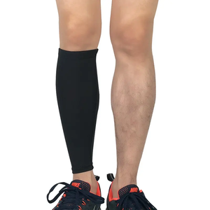 HWC-0191#Top Selling Calf <strong>Leg</strong> Support <strong>Sleeve</strong> Compression Sports Calf Knee Brace <strong>Football</strong> <strong>Leg</strong> <strong>Sleeves</strong> - Product Image 1