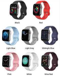 2020 de Sport De Conception De mode de Bande De Montre En Silicone Pour Caoutchouc Bracelet de Montre <span class=keywords><strong>Apple</strong></span> Série <span class=keywords><strong>4</strong></span> 3 40mm 44mm - Product Image 5