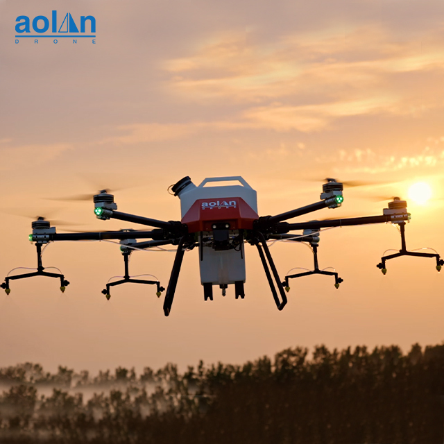 Customized OEM/ODM Agricultural Drone Professional Manufacturer Farm Sprayer UAV High Safety Level Automatic Flight Engine