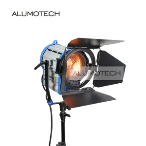 Alumotech 3200K 1000w 프레 넬 텅스텐 스튜디오 비디오 스포트 라이트 램프 전구 글로브 사진 비디오 라디오 및 TV 방송 장비