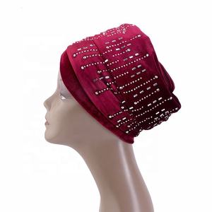 Женский бархатный тюрбан - Product Image 3